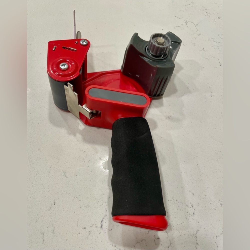 Red and Black Tape Dispenser